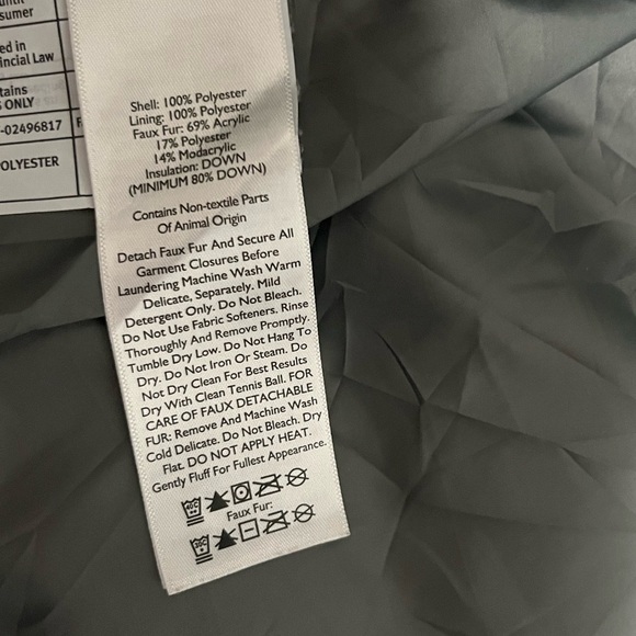 NWOT Eddie Bauer Boundary Pass Down Parka in Black. Mens size Medium - Picture 13 of 16